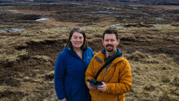 Jason and Tasha on the Isle of Harris